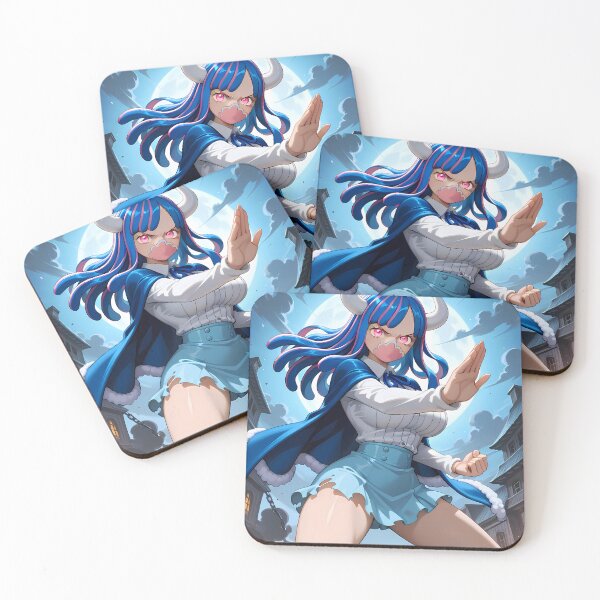 Item preview, Ulti One Piece Moonlit Power Pose Blue Cape designed and sold by SuperTeamCanada.