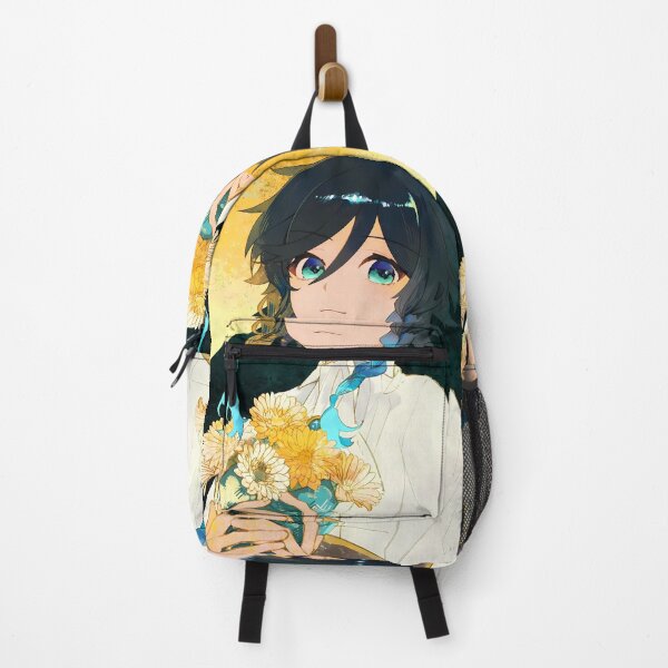 Item preview, Venti Genshin Impact Flower Portrait Golden Calm designed and sold by SuperTeamCanada.