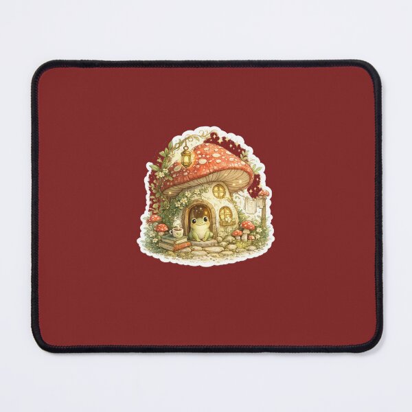 Item preview, Cozy Frog Mushroom House designed and sold by AlecMyst.