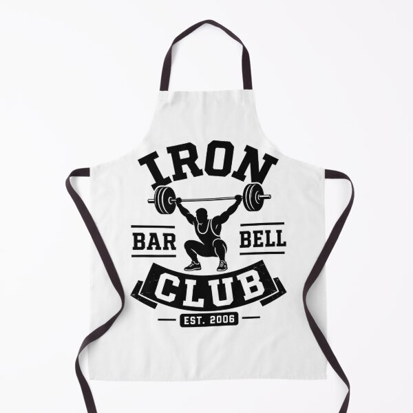 Item preview, Iron Barbell Club Vintage Gym Weightlifting Bodybuilding designed and sold by Digistore1221.