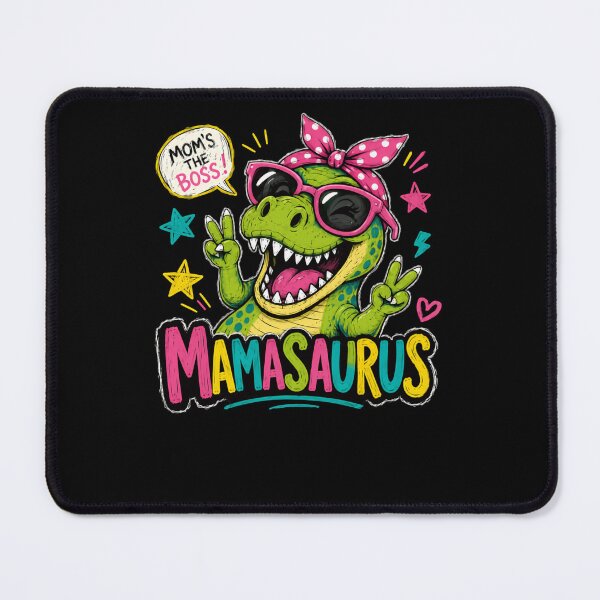 Item preview, Mamasaurus Mom's The Boss Funny Mother Dinosaur designed and sold by HumansStuck12.
