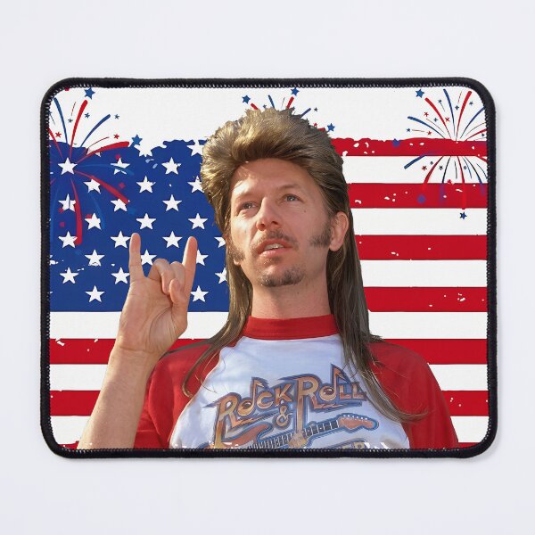 Item preview, Joe Dirt Red White & Mullet Keep On Diggin’ Merica 4th of July  designed and sold by DakirooStudio.