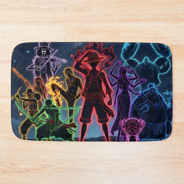Item preview, Neon Anime Crew Galaxy Silhouette | Cosmic Glowing Pirate Inspired Digital Art designed and sold by Dyan4.