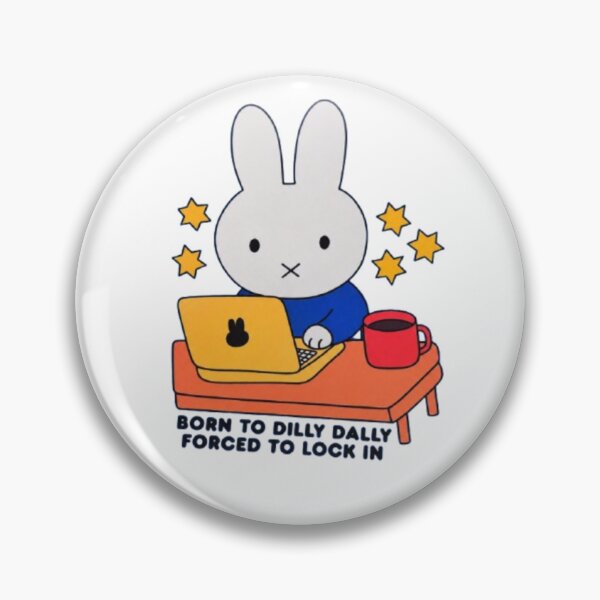 Item preview, Born To Dilly Dally Bunny designed and sold by stzl26.