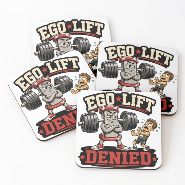 Item preview, Ego Lift Denied Funny Gym Workout Weightlifting designed and sold by Digistore1221.