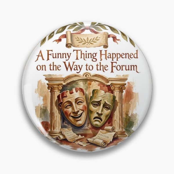 Item preview, A Funny Thing Happened on the Way to the Forum designed and sold by Lyric Vault - Rock on.