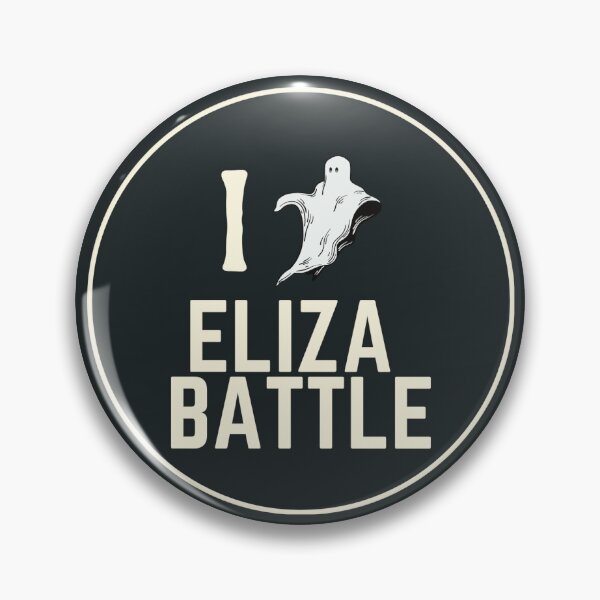 Item preview, I Love Eliza Battle Haunted Souvenir Bumper Sticker designed and sold by GhostlyWorld.
