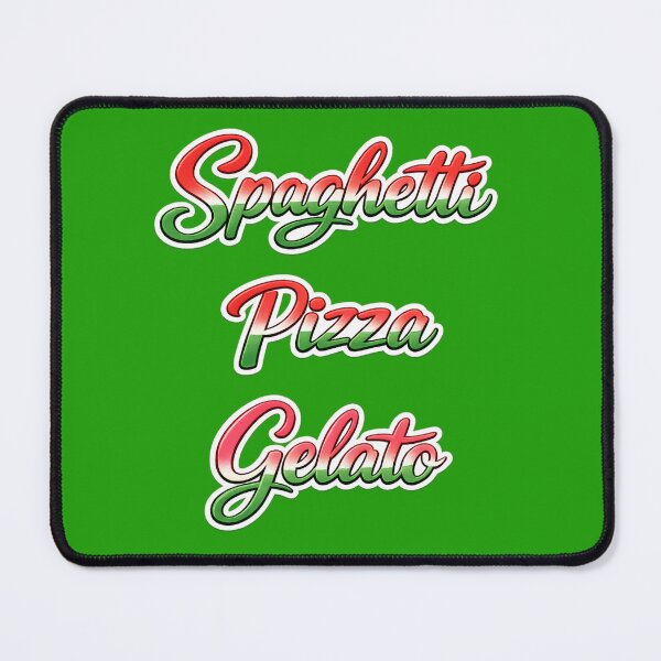 Item preview, SPAGHETTI, PIZZA, GELATO designed and sold by NomadicNatureCo.