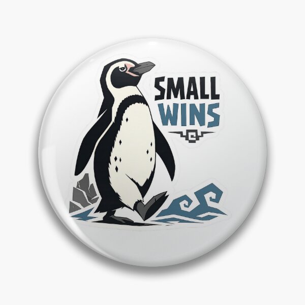 Item preview, Small wins Humboldt penguin (Samurai Jack Inspired) designed and sold by RupacDesign.