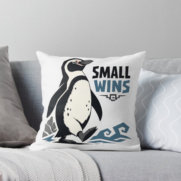 Item preview, Small wins Humboldt penguin (Samurai Jack Inspired) designed and sold by RupacDesign.