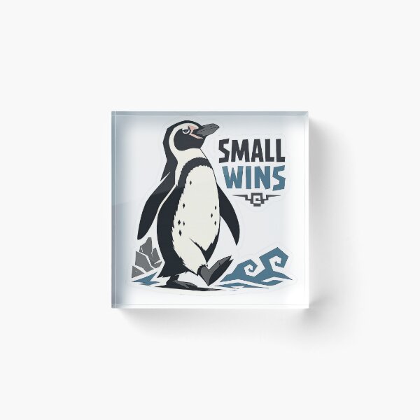 Item preview, Small wins Humboldt penguin (Samurai Jack Inspired) designed and sold by RupacDesign.