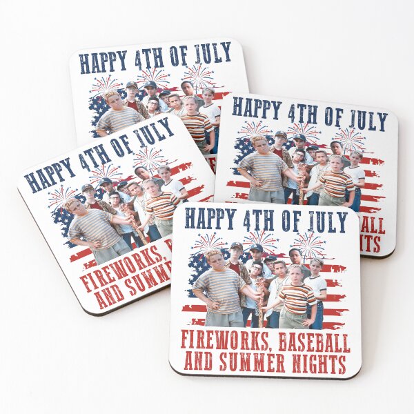 Item preview, Vintage Sandlot 4th of July | Fireworks Baseball and Summer Nights  designed and sold by DakirooStudio.