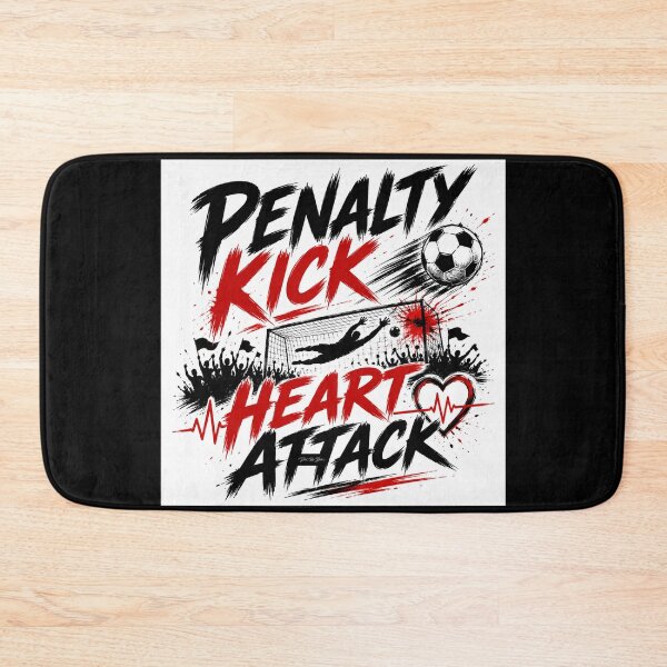 Item preview, Penalty Kick Heart Attack designed and sold by MySheetMusicArt.