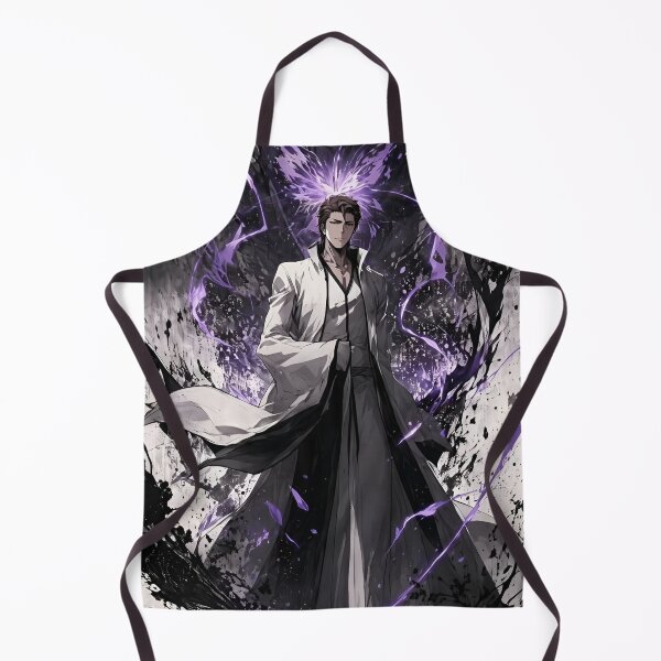 Item preview, Aizen | Dark Purple Aura Warrior Anime Character | Mysterious Shadow Power Fantasy Art designed and sold by Dyan4.