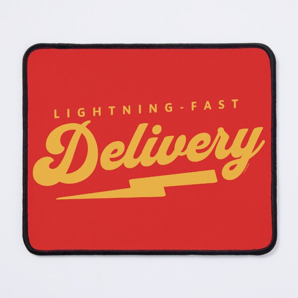 Item preview, Lightning‑Fast Delivery – Speedy Driver Humor designed and sold by Automotive Art by Greg.