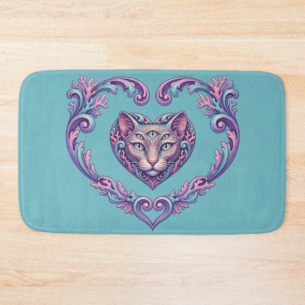 Item preview, Cosmic Love Cat designed and sold by Cathedral of Curiosity.