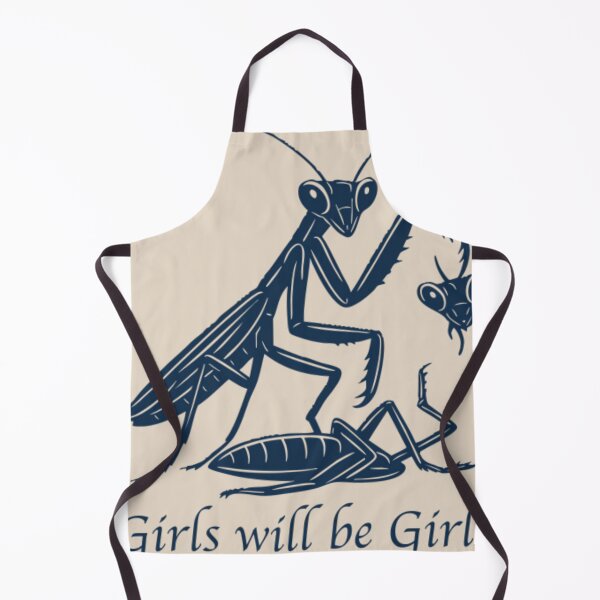 Item preview, Girls Will Be Girls Praying Mantis Funny Nature Classic T-Shirt designed and sold by MichaelAdamArt.