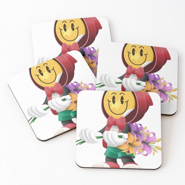 Item preview, Cartoon Character In Red Hood Holding Flowers designed and sold by Lexkon Liu's art.