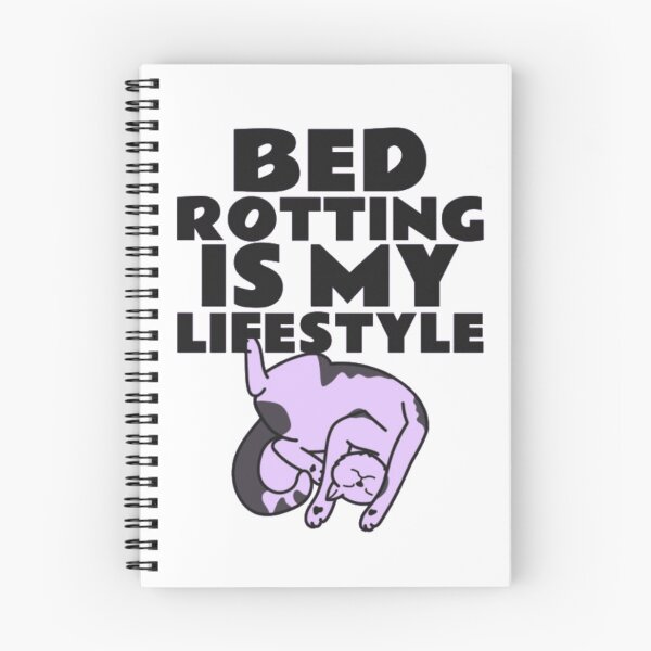 Item preview, Bed Rotting Is My Lifestyle Funny Cat designed and sold by GenZFashion000.