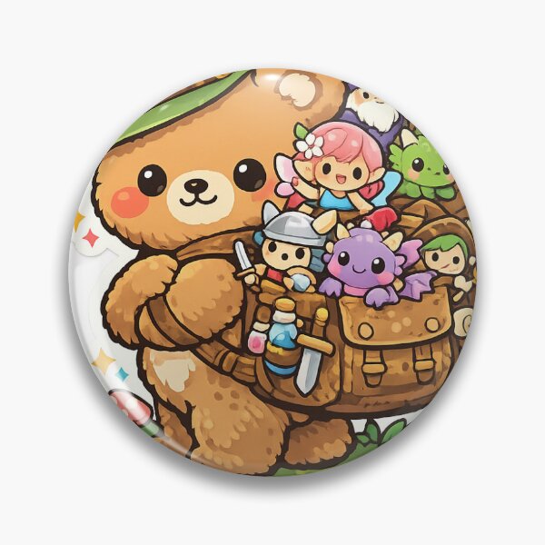 Item preview, Character Collector Bear Sticker Kawaii Fantasy Reader Aesthetic for Book Lovers & BookTok Fans designed and sold by CutePrintCorner.
