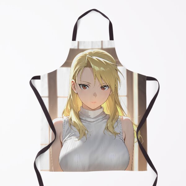 Item preview, Riza Hawkeye Fullmetal Alchemist White Turtleneck Sunlit Portrait designed and sold by 108Recordings.