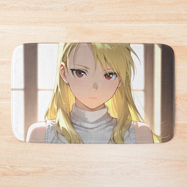 Item preview, Riza Hawkeye Fullmetal Alchemist White Turtleneck Sunlit Portrait designed and sold by 108Recordings.