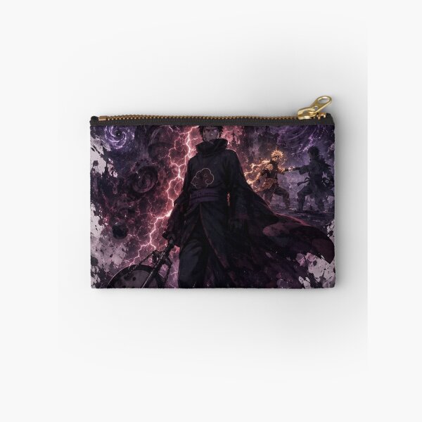 Item preview, Uchiha Obito The Tragedy of A Broken Shinobi | Dark Anime Warrior Purple Lightning Art designed and sold by Dyan4.
