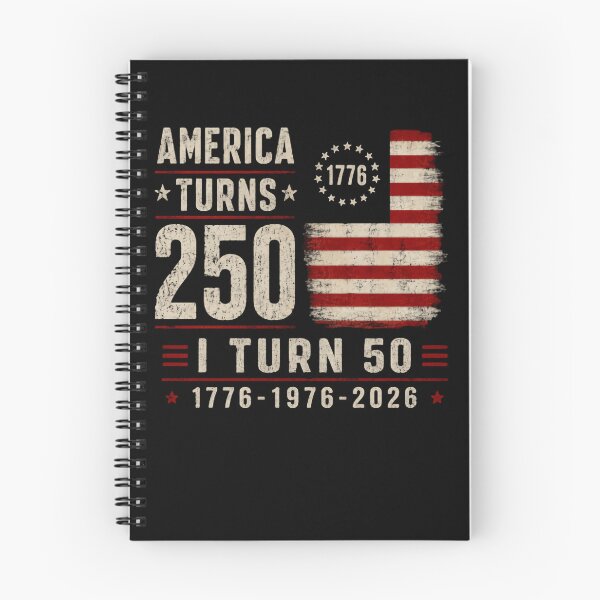Item preview, America Turns 250 I Turn 50 American Birthday 2026 50th Birthday Semiquincentennial 1776 designed and sold by HumansStuck12.