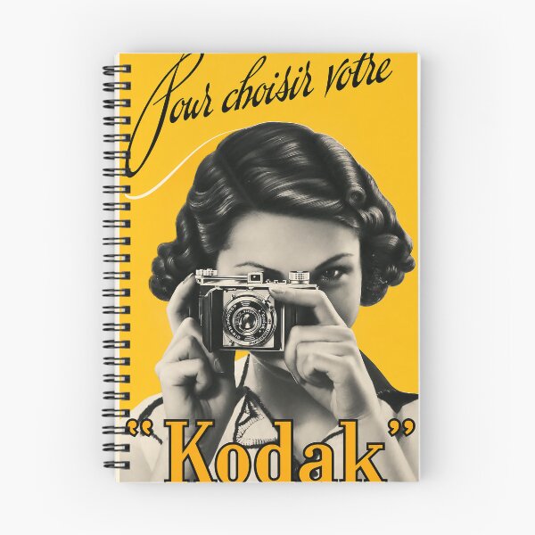 Item preview, Kodak Vintage Camera Advertisement – French Retro Photography Poster designed and sold by PIXEL POP DESIGNS - Beyond the Norm!.