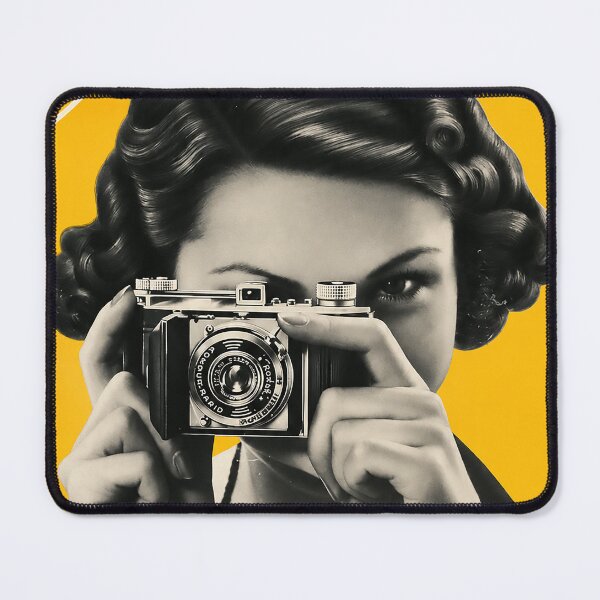 Item preview, Kodak Vintage Camera Advertisement – French Retro Photography Poster designed and sold by PIXEL POP DESIGNS - Beyond the Norm!.
