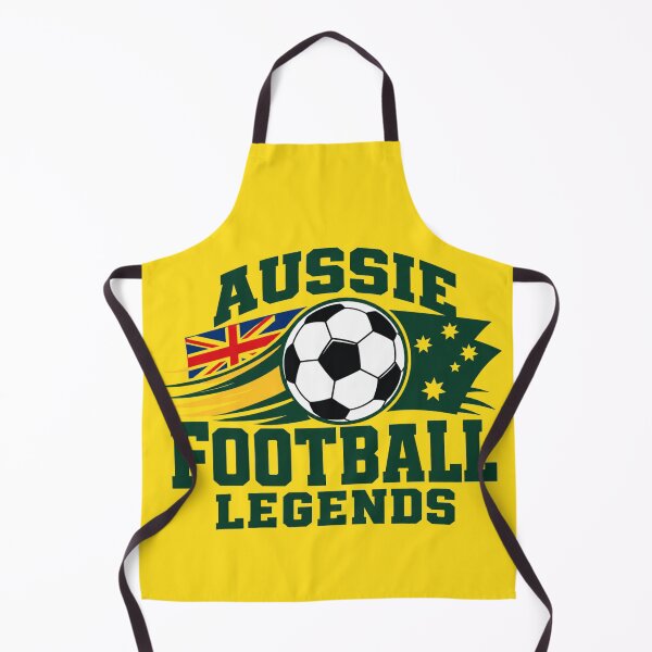 Item preview, Aussie Football Legends, Australian Soccer Fan Design designed and sold by Cadsdiva.