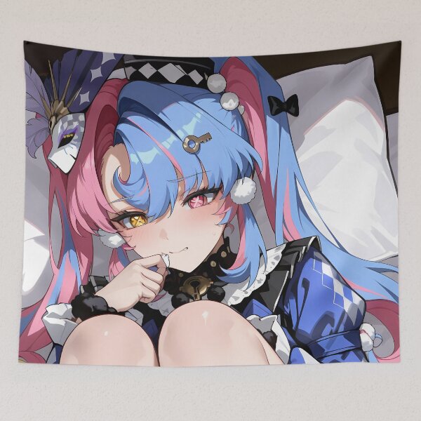 Item preview, Roccia Wuthering Waves Cozy Gothic Twin Tail Bedroom Pose designed and sold by 108Recordings.