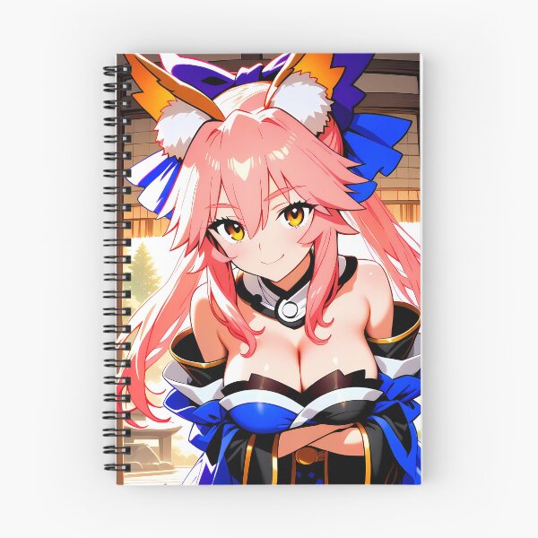 Item preview, Caster Tamamo no Mae Fate Grand Order Bright Shrine Smile designed and sold by 108Recordings.