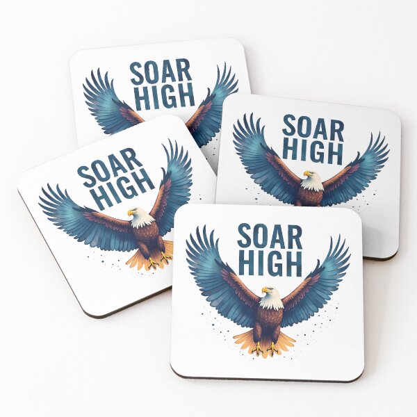 Item preview, Soar High Majestic Bald Eagle Watercolor Art designed and sold by Dreambytes.