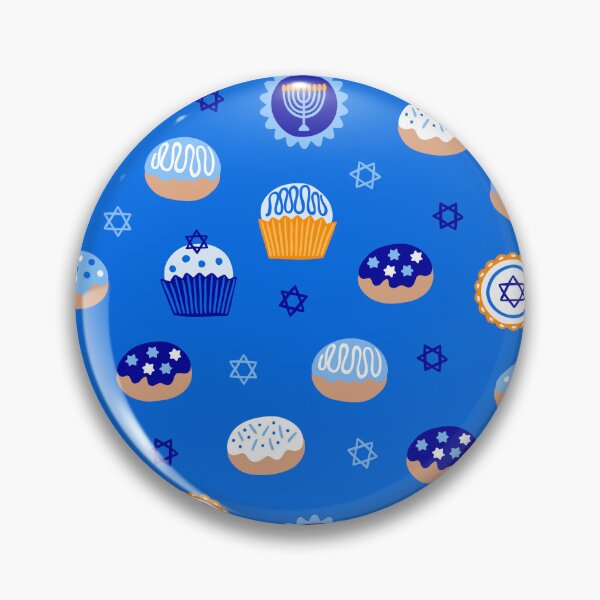 Item preview, Hanukkah Sweet Treats Pattern designed and sold by DEC02.