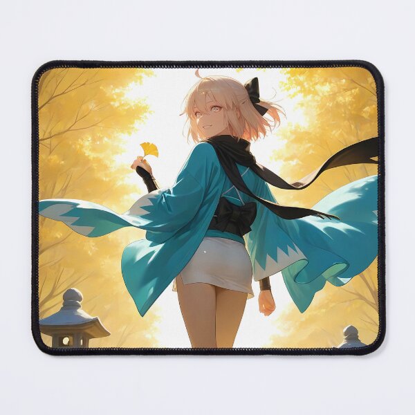 Item preview, Sakura Saber Okita Souji Fate Grand Order Golden Autumn Walk designed and sold by 108Recordings.