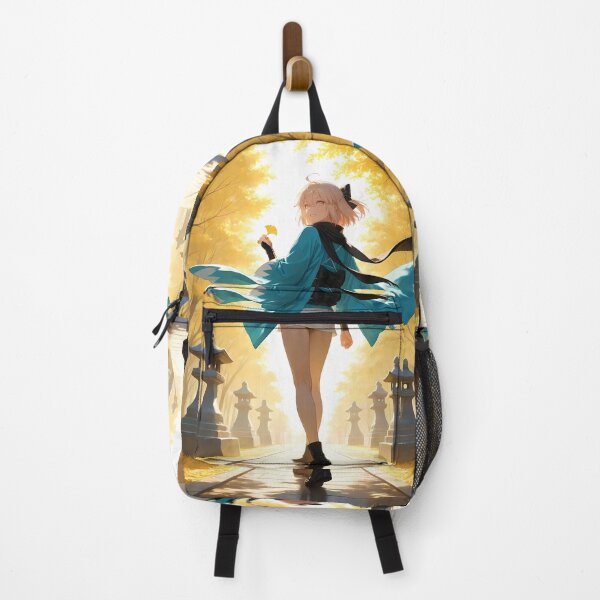 Item preview, Sakura Saber Okita Souji Fate Grand Order Golden Autumn Walk designed and sold by 108Recordings.