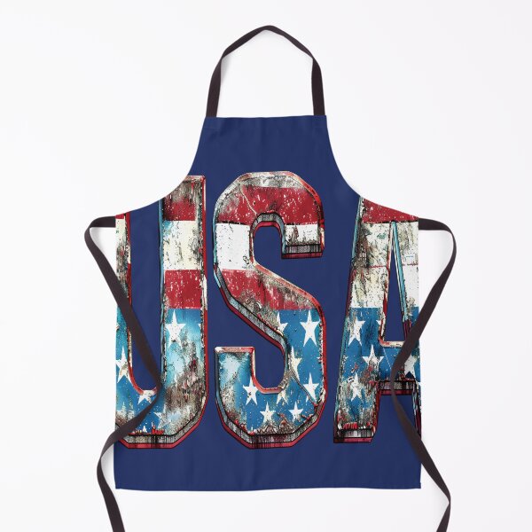 Item preview, Patriotic USA Letters Distressed Metal American Flag Art designed and sold by NotasCreativa.