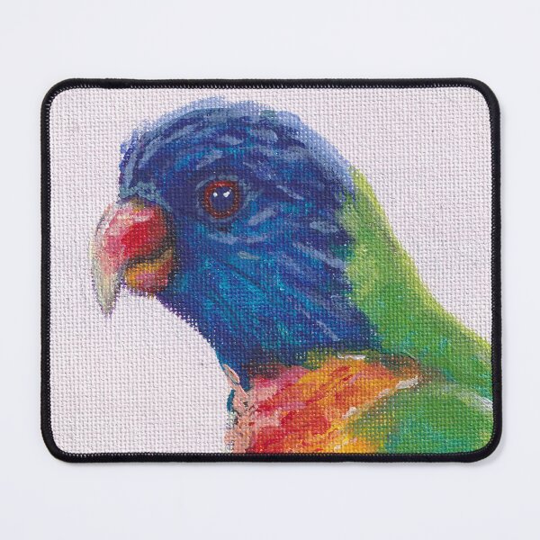 Item preview, Rainbow Lorikeet painting  designed and sold by BrintyInk.