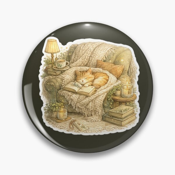 Item preview, Cozy Reading Cat designed and sold by AlecMyst.
