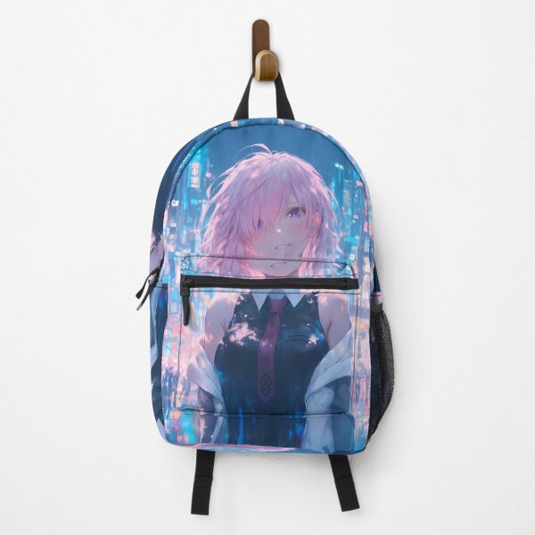 Item preview, Mash Kyrielight Fate Grand Order Neon City Night Rain designed and sold by PMartistStudio.
