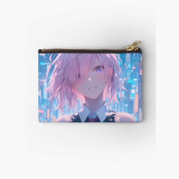 Item preview, Mash Kyrielight Fate Grand Order Neon City Night Rain designed and sold by PMartistStudio.
