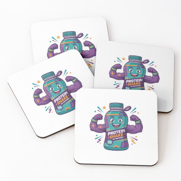 Item preview, Protein Shakes: Your Shortcut to Muscle Growth designed and sold by Brightberry Studio.