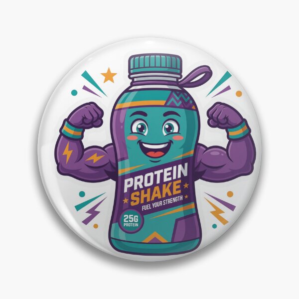 Item preview, Protein Shakes: Your Shortcut to Muscle Growth designed and sold by Brightberry Studio.