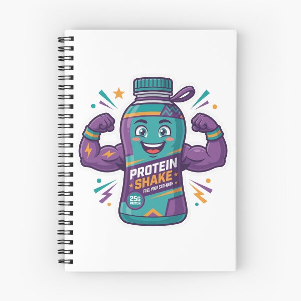 Item preview, Protein Shakes: Your Shortcut to Muscle Growth designed and sold by Brightberry Studio.
