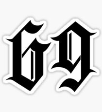 6ix9ine tattoo Sticker