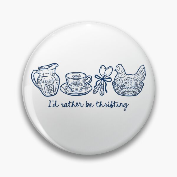 Item preview, I'd Rather Be Thrifting designed and sold by Home-Crea-Abode.
