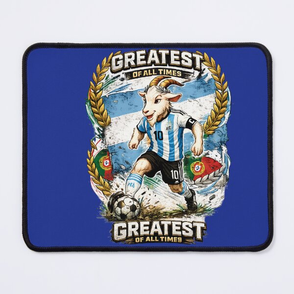 Item preview, Messi GOAT Greatest Of All Time Argentina Football designed and sold by digitalbob60.