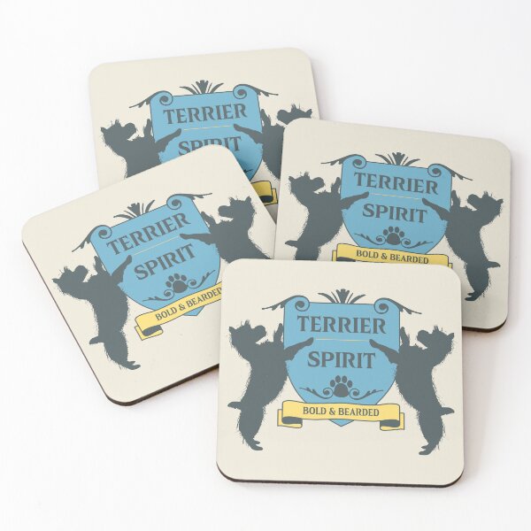Item preview, Full color terrier coat of arms designed and sold by Konopikyu.