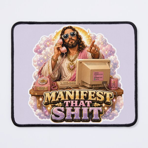 Item preview, Manifest That Shit Funny Quote designed and sold by Abundance Activation 11.11.